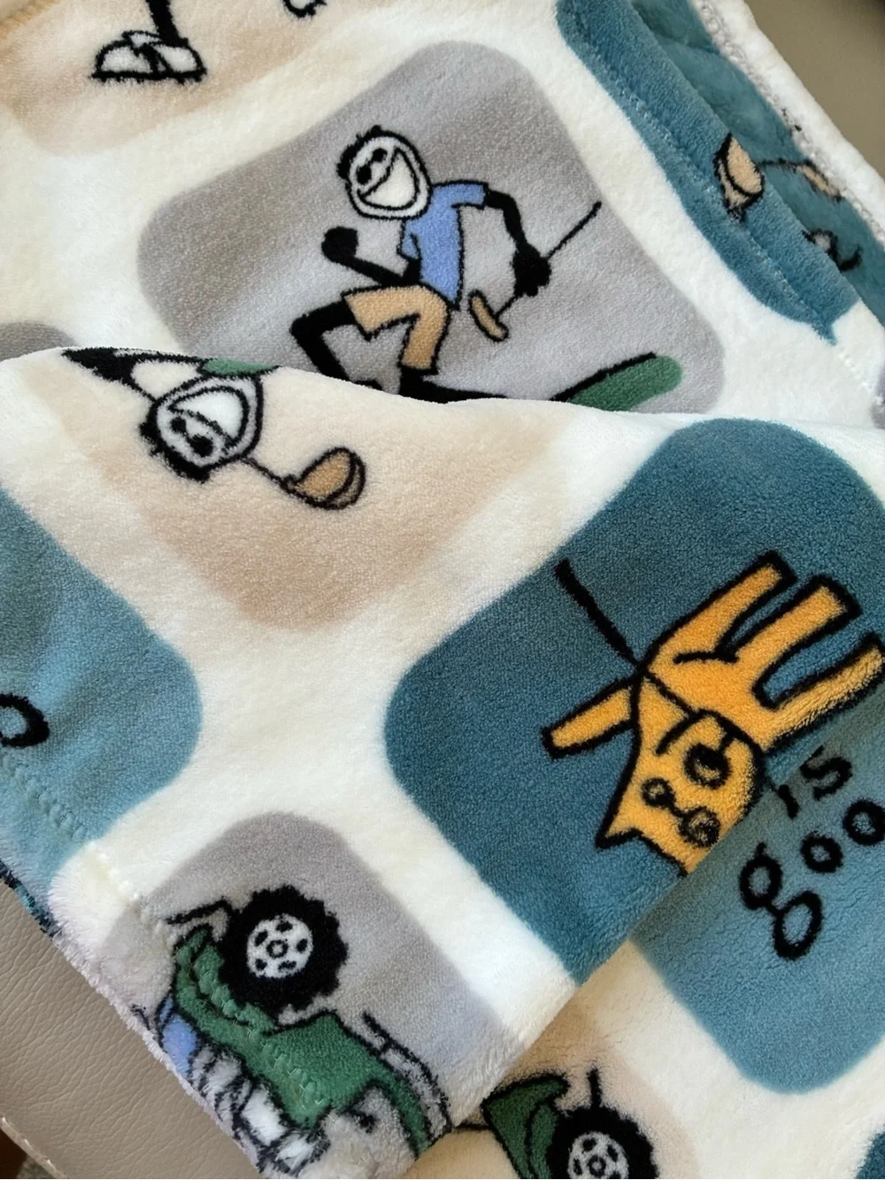 LIFE IS GOOD⛳️ throw blanket